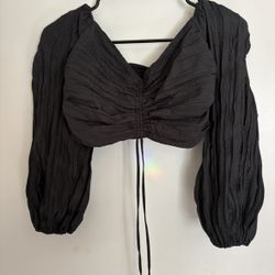 Urban Outfitters cropped blouse 