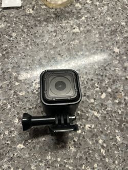 Go Pro Session/w 2 Cases & Sticky Mount’s