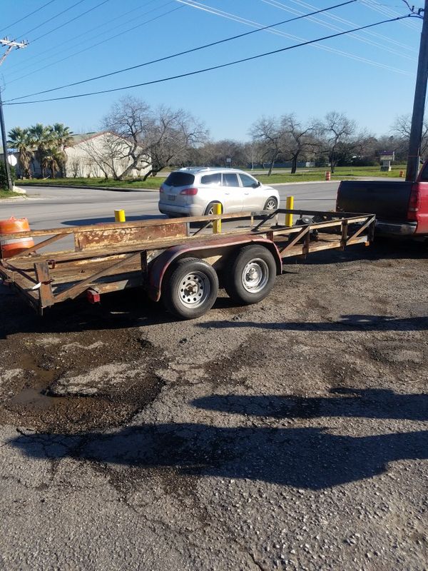 16 foot utility trailer for Sale in San Antonio, TX - OfferUp