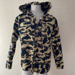 Rare Bathing Ape World Gone Mad 2XL cotton lightweight jacket. 