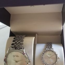 Bob Mackie His & Hers Watches
