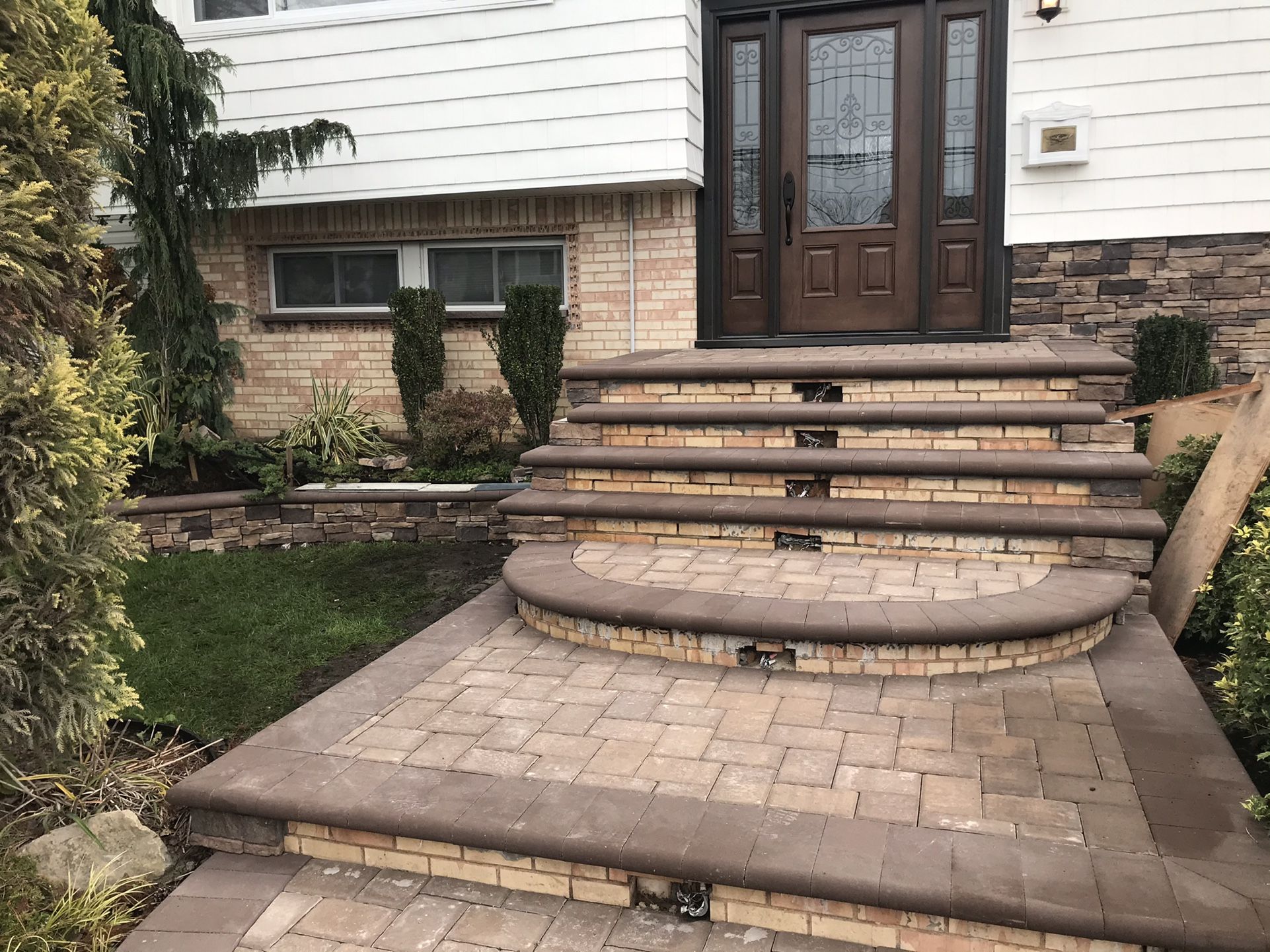 New Steps Stone Pavers Masonry Service