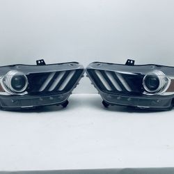 2015-2017 FORD MUSTANG LEFT & RIGHT SIDE HEADLIGHT HID XENON OEM COMPLETE