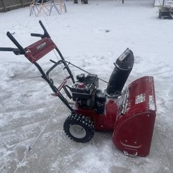 CRAFTSMAN 24” 2STAGE GAS SNOWBLOWER 