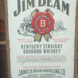 Jim Bean/Capt Morgan Signs