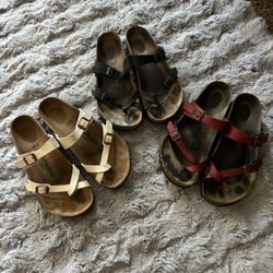 Birkenstock Sandals lot - 3 Pr Size 39