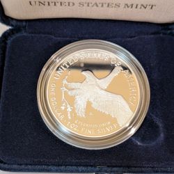 2021 American Eagle One Ounce Silver Proof Coin 