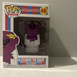 Funko Pop! Otter Pops Alexander the Grape Vinyl Figure in hand
