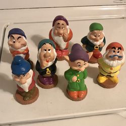 Disney 7 Dwarfs Figurines 