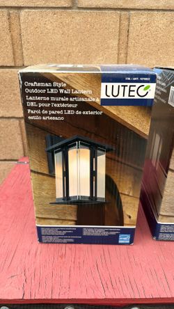 LED outdoor wall lanterns