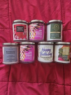 Bath & Body Works Candles 