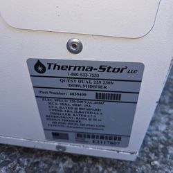 Quest Dehumidifier 