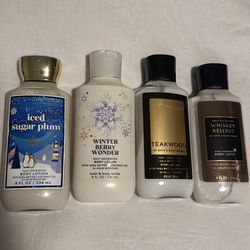 Bath & body Works lotion