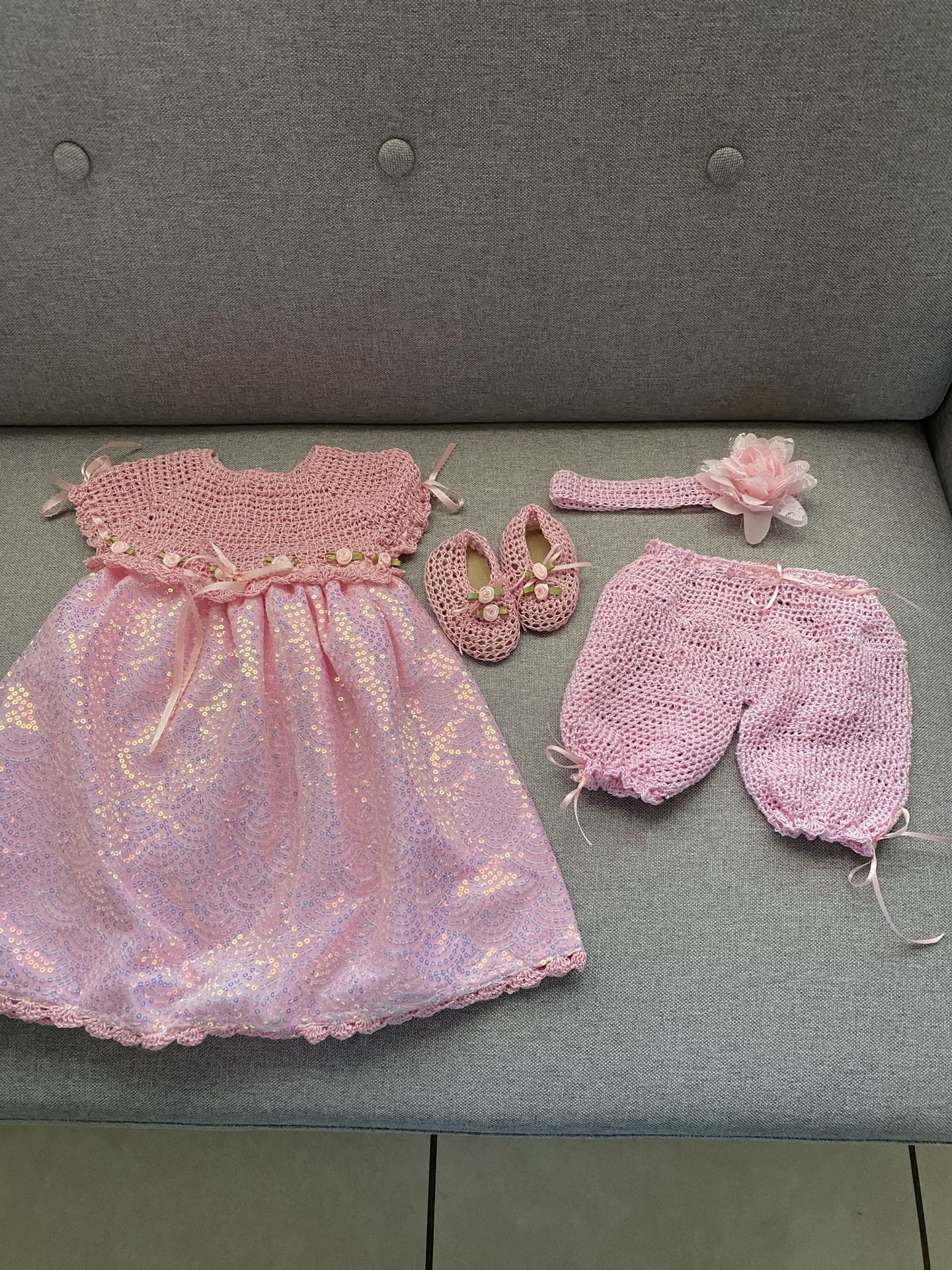 Baby Girl Handmade Dress Outfits