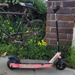 Electric RAZOR scooter. 