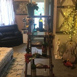 Beautiful Home made wine rack piece