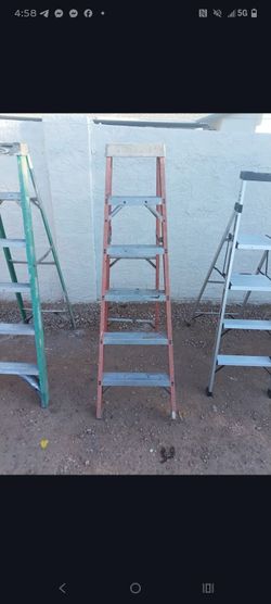 2- 6ft ladders