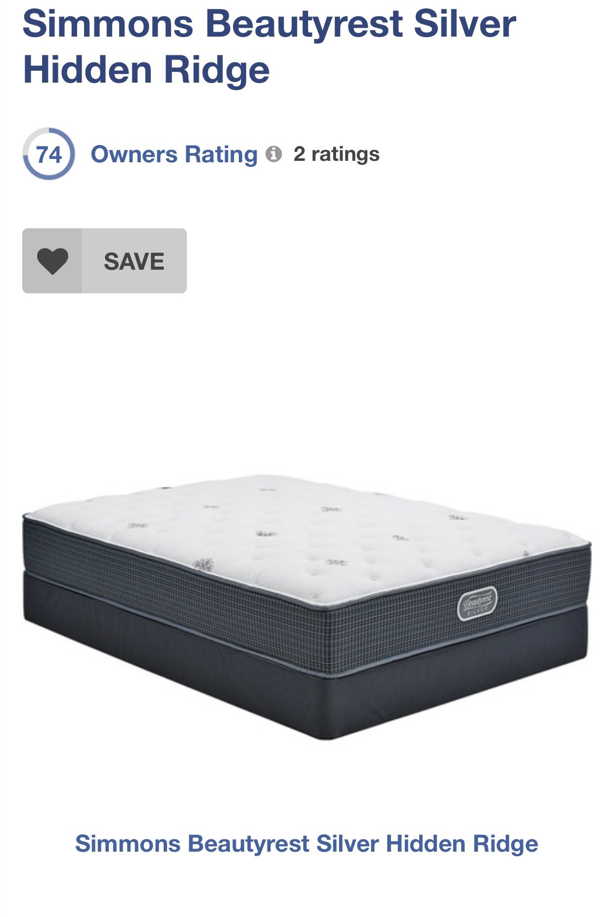 Overstock Display Twin Pillowtop Mattress for Sale in San Antonio, TX