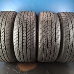 275 50 22 SET(4) (F14) BRIDGESTONE ALENZA AS 02   90% TREAD 