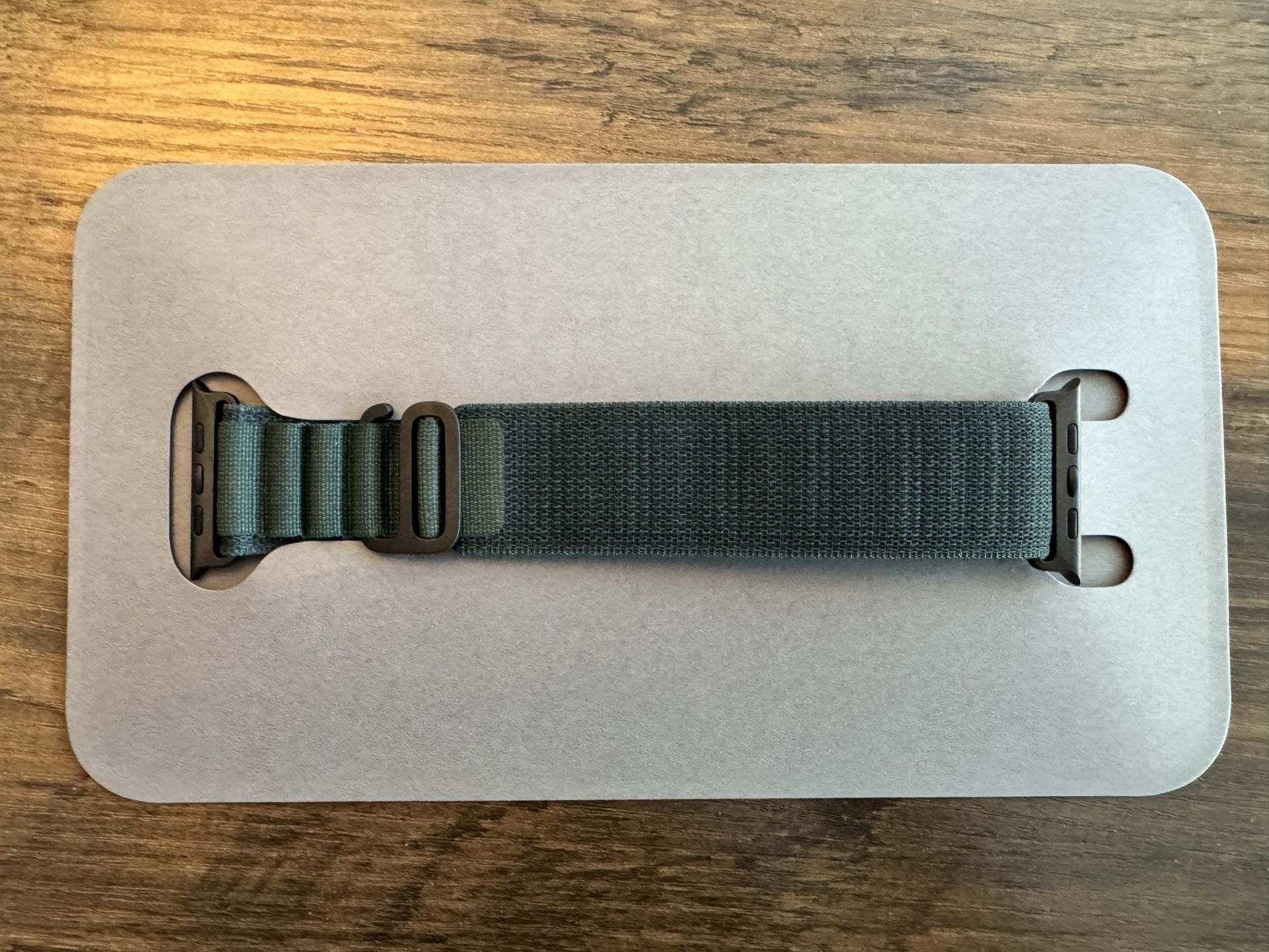 Green Alpine Loop Band 49mm Apple Ultra Watch Large