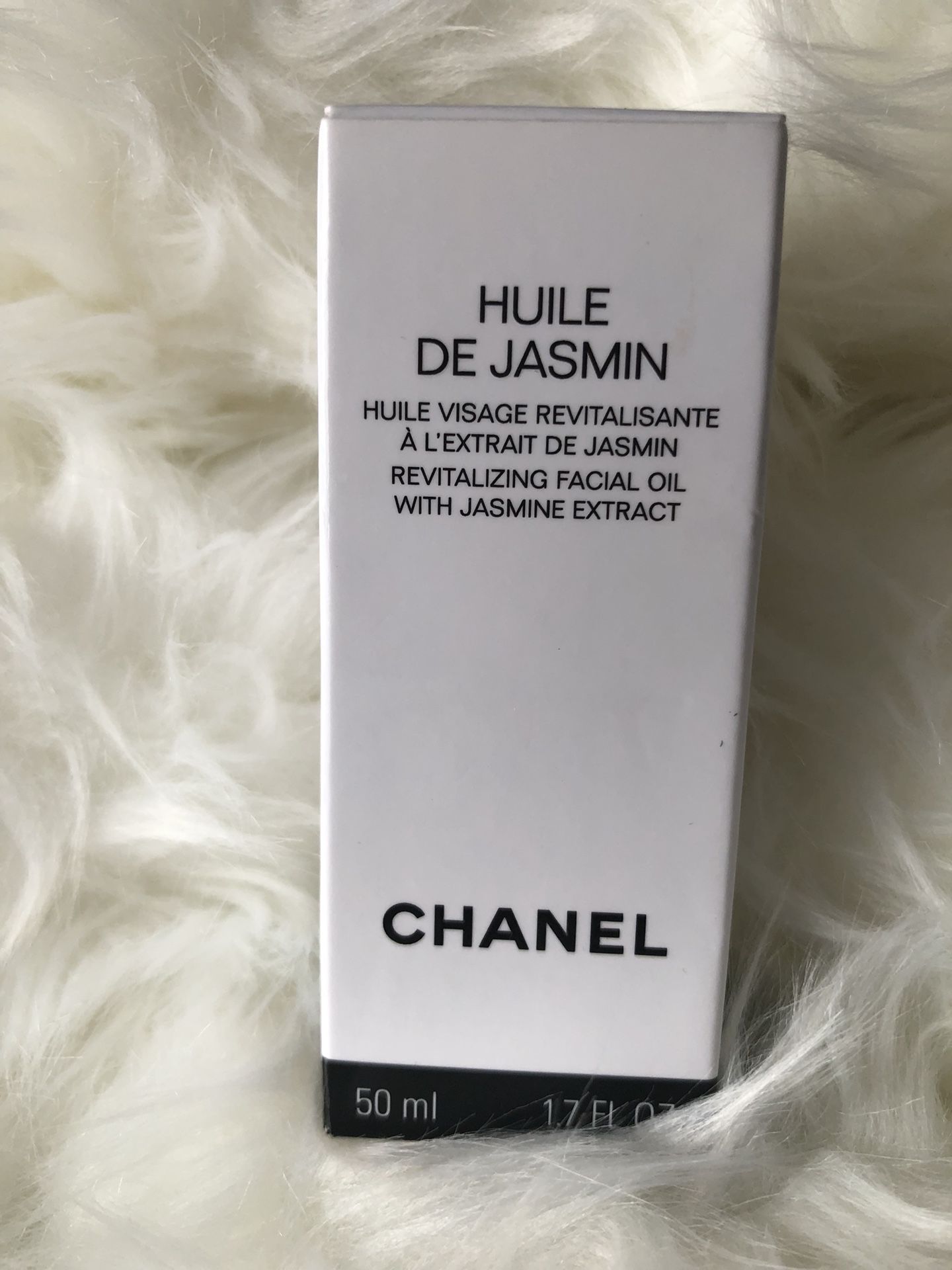 chanel jasmine facial oil