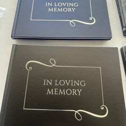 Funeral Guestbook Lot 8
