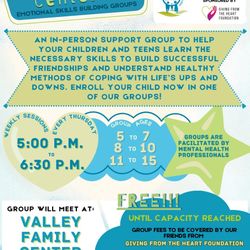 FREE!!!! Emotional Skills Group For Kids And Teens!