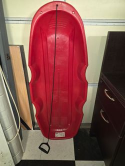 Snow sled for 2 people