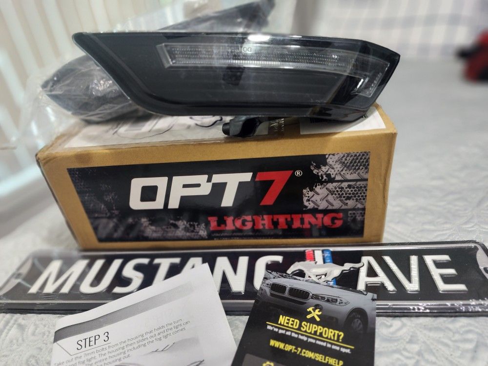 Opt 7 2015-2017 Mustang  LED arrow Turn Signals 