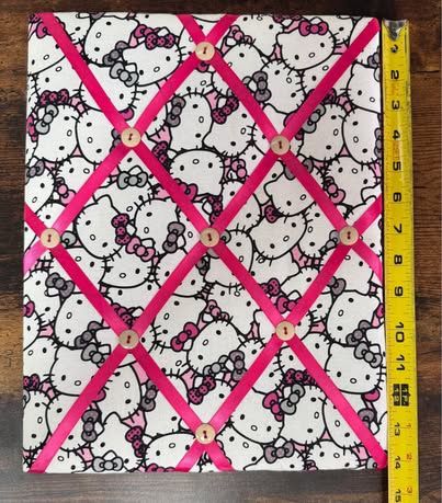 Hello Kitty Bulletin Photo Memory Memo Board just $5
