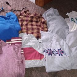 Boys Jackets And Sweatshirts Good Condition Size Large $3.00 Each Or All For $12.00