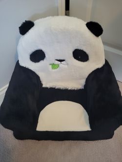 Little Kid Plush Panda Chair