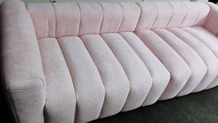 🛋️ 80" Pink Velvet Sofa Suitable for Living Room Bedroom