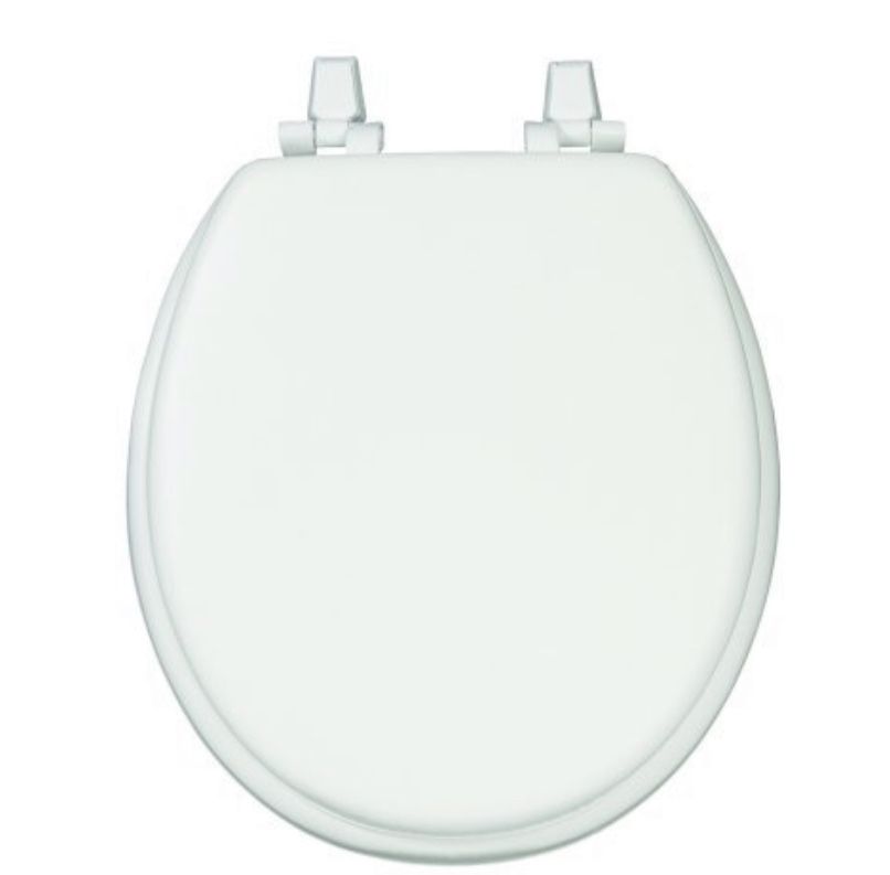 Centoco HPS20 001 Soft Round Toilet Seat, Padded Vinyl Plastic, White Brand: Centoco Model: (contact info removed)1 Color: Stainless steel
