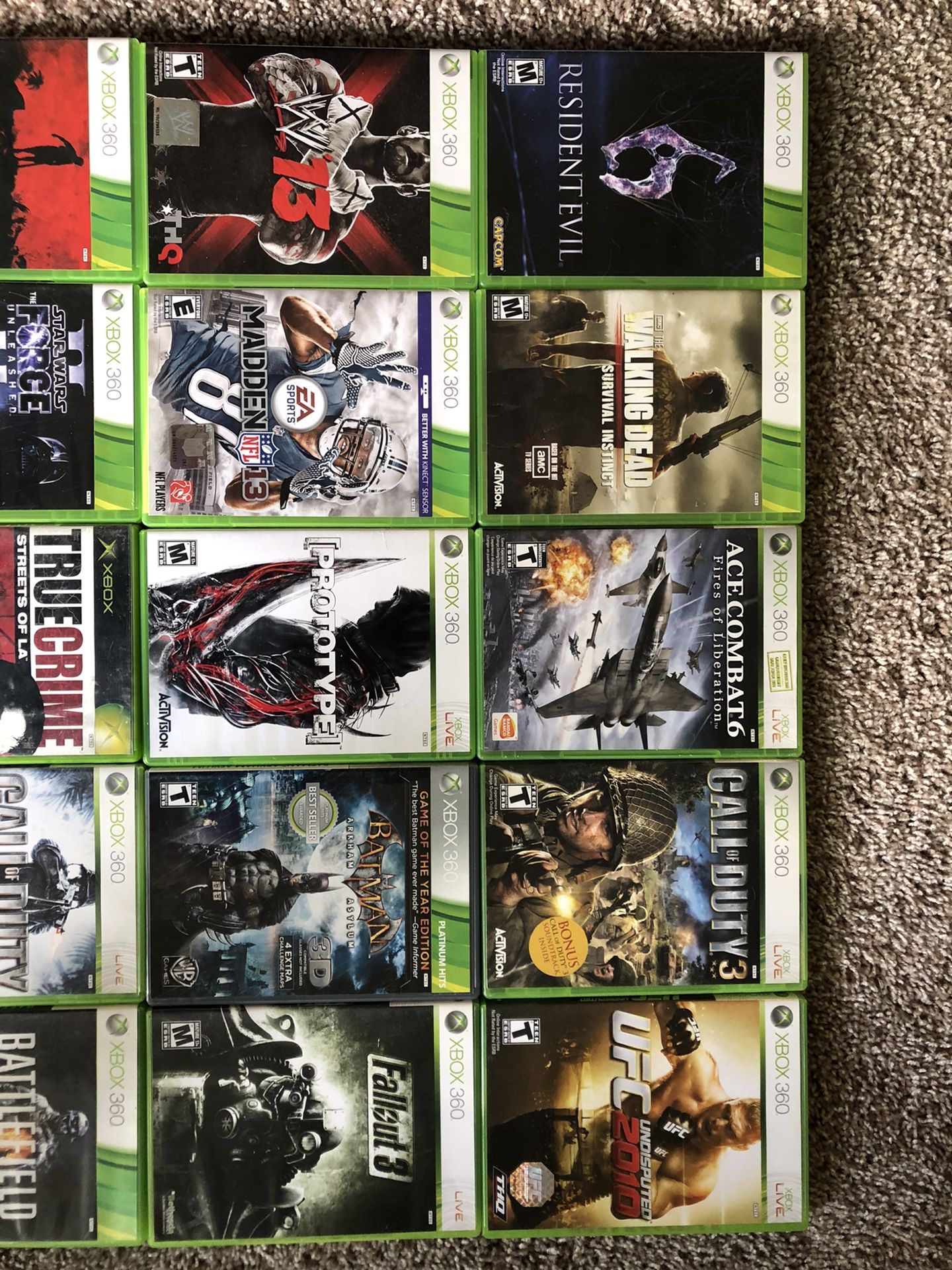 Xbox 360 games