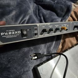 Peavey PV 23XO 2-Way Stereo 3-Way Mono Crossover For Passive Pa System
