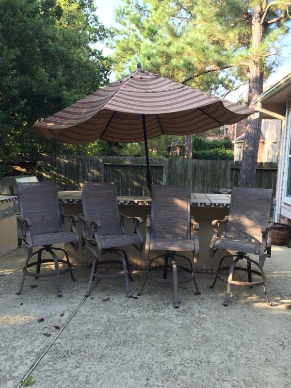 Chair King patio (umbrella only!) for Sale in Spring, TX OfferUp