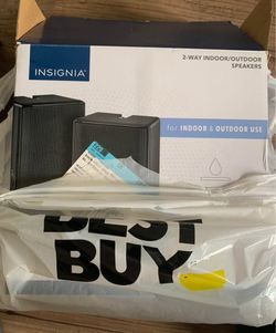 Insignia 2-Way Indoor/Outdoor Speakers