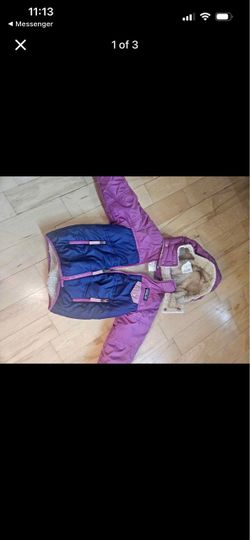 5T Kids Puffer Jacket with Sherpa Hood