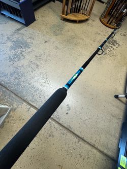 (Murrieta) Varmac 7’  15-30 salt water fishing rod. Custom. Never used.