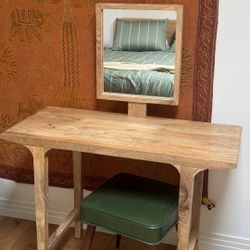 Urban Outfitter Wood Vanity 