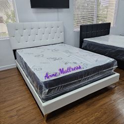 NEW QUEEN MATTRESS AND BOX SPRING 😉 100% QUALITY & CONFORM 👌