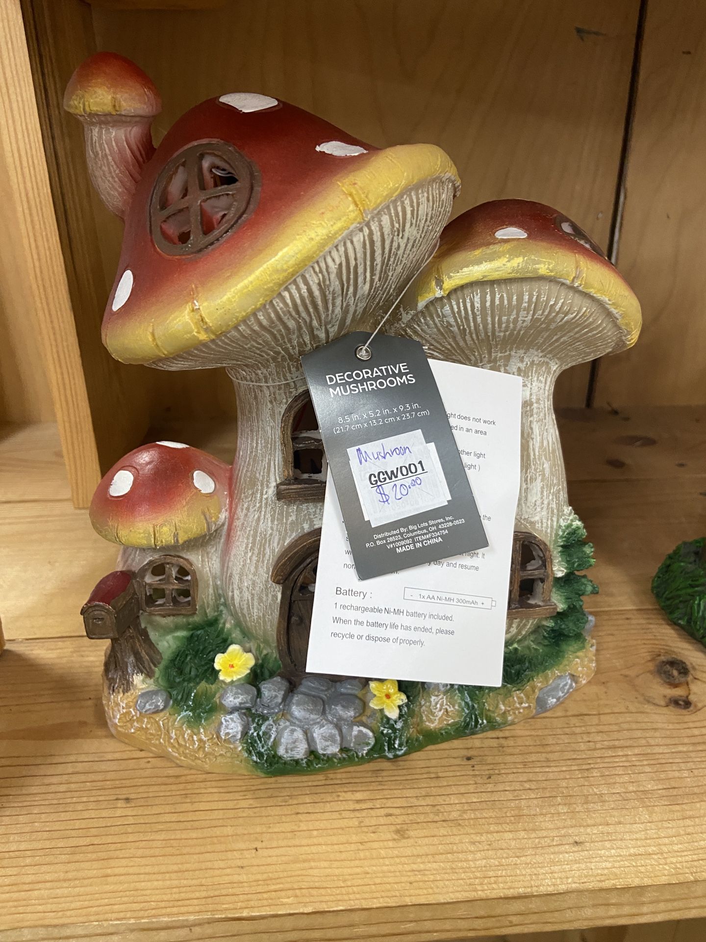 Mushrooms Garden Decor