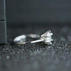 "Fashionable Gemstone CZ Thin Elegant Rings for Women, VP1715