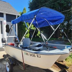 10'ft Fishing Boat  W/trailer