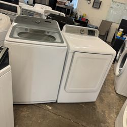 Used Samsung Washer And Gas Dryer Top Load Agitator 