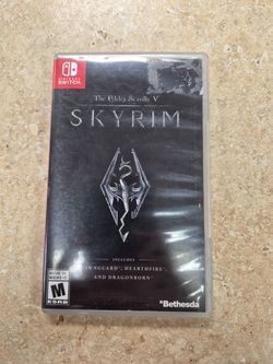 Elder Scrolls V Skyrim Nintendo Switch Game