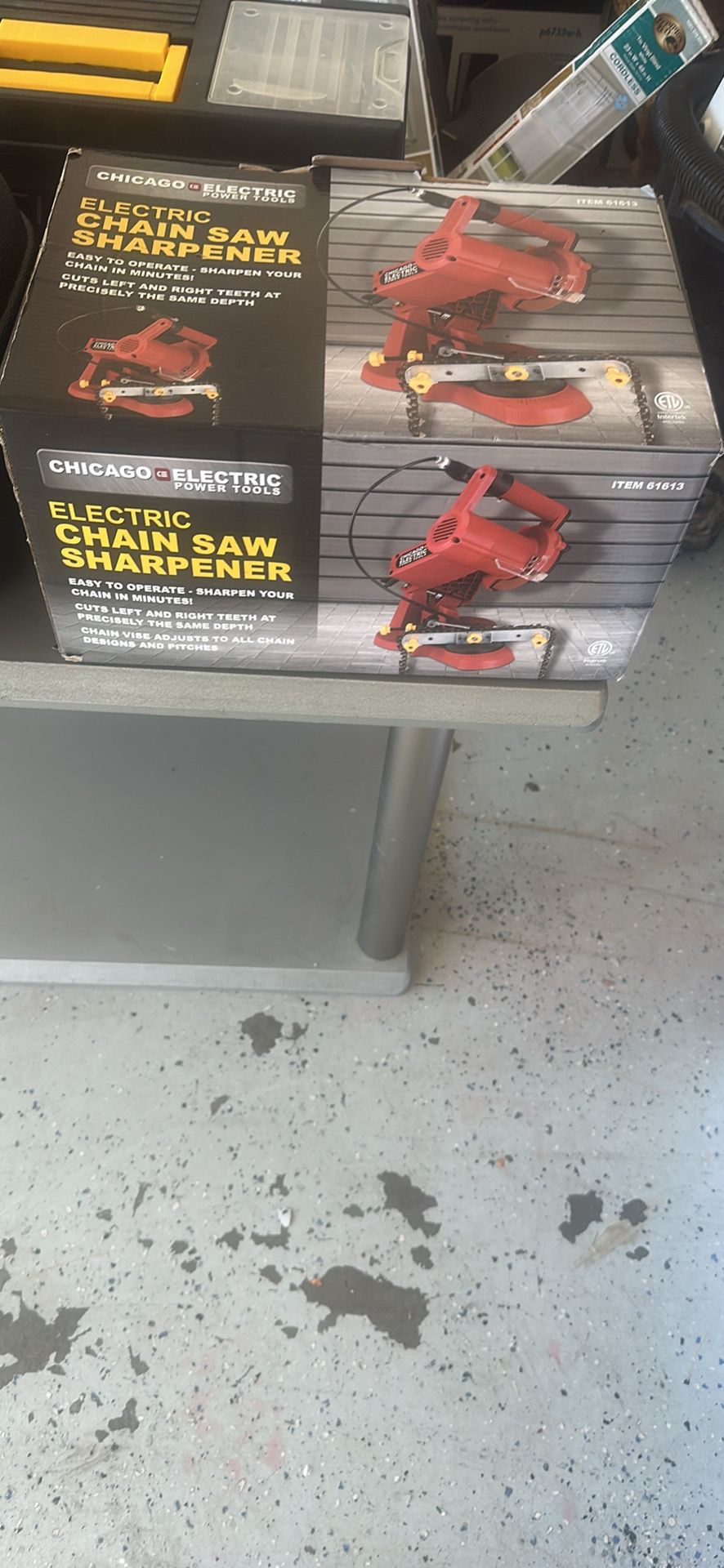 Chicago electric Chain Saw Sharpener 