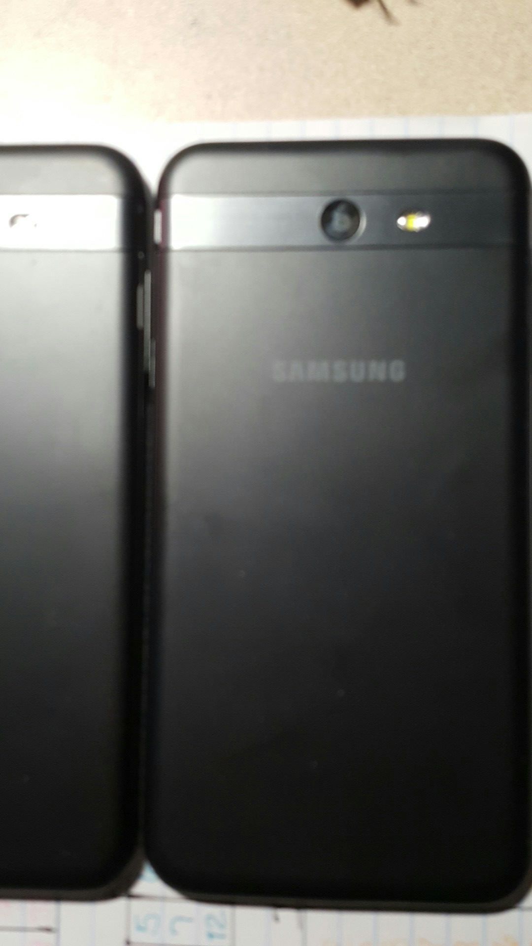 two samsung phones