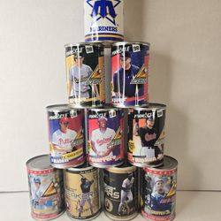 Pinnacle Upper Deck 97-99 MLB Baseball In Can Lot Of 10 Sealed Griffey Jeter